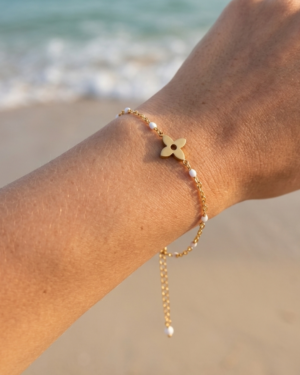 bracelet acier inoxydable doré femme Style Chic