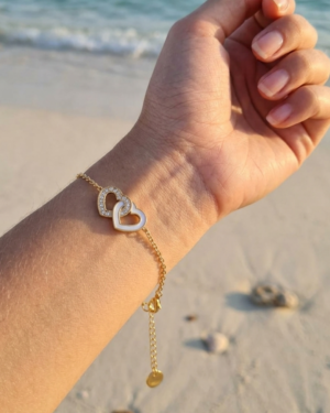 bracelet acier inoxydable doré femme Style Chic