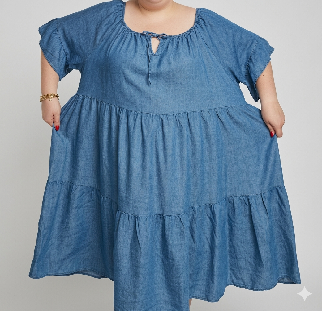 robe grande taille femme coton Style Chic