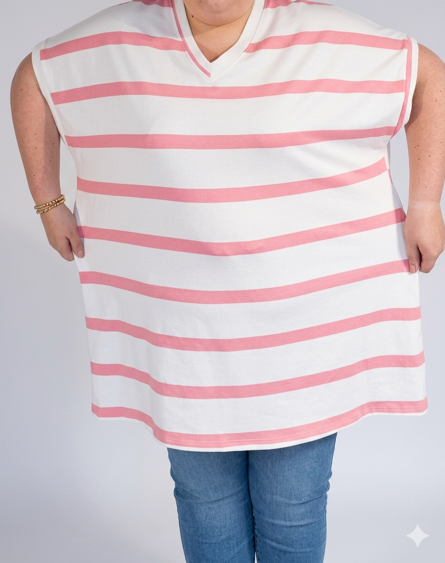 t-shirt grande taille femme coton Style Chic