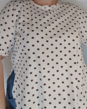 t-shirt grande taille femme coton Style Chic