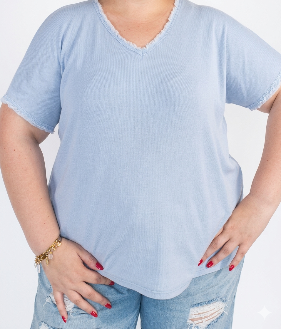 1000027097 t-shirt grande taille femme coton Style Chic