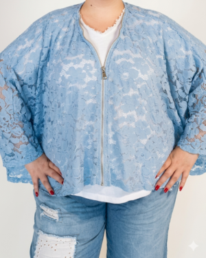 gilet grande taille femme coton Style Chic