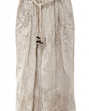 pantalon grande taille femme coton Style Chic