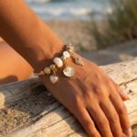 Bracelet coralia-coquillage
