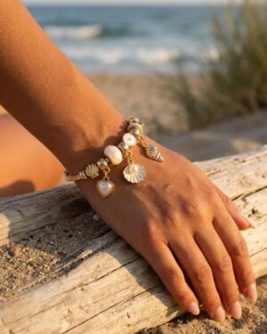 bracelet métal doré femme Style Chic
