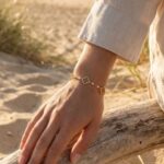 Bracelet lyra blanc