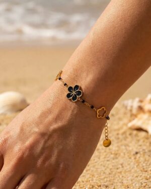 collier acier inoxydable doré femme Style Chic