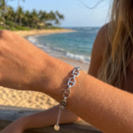Bracelet maille marine