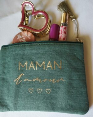pochette tissu femme Style Chic