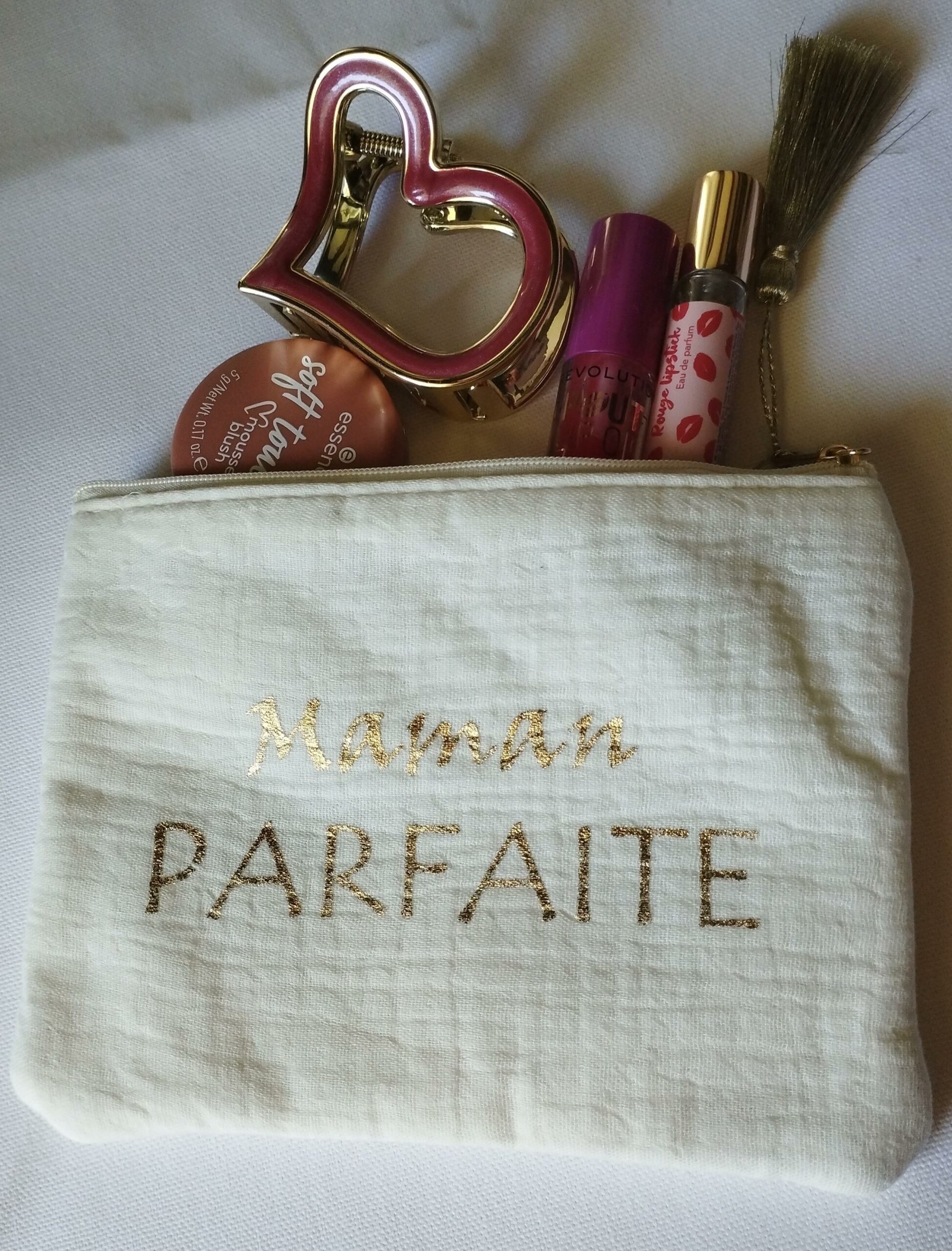 1000027830 pochette tissu femme Style Chic