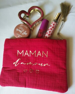 pochette tissu femme Style Chic