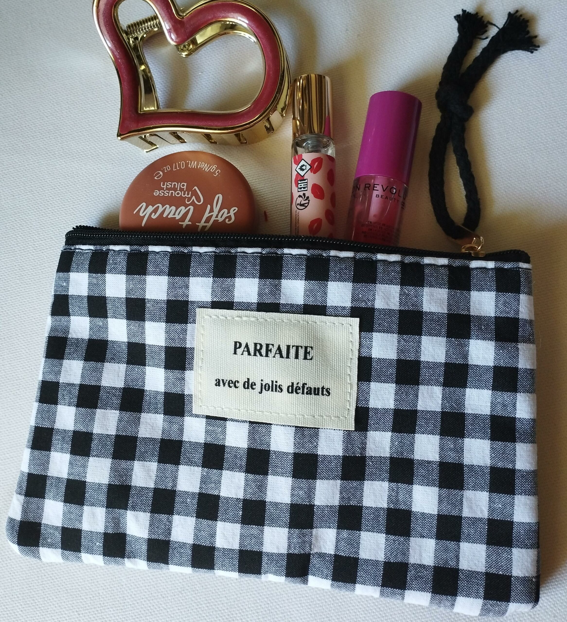 1000027836 pochette tissu femme Style Chic