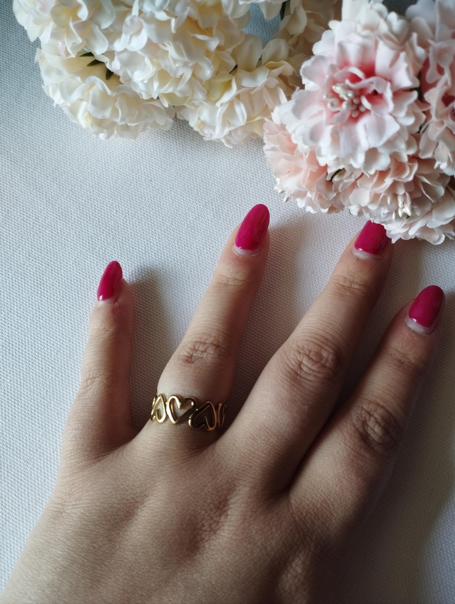 1000027950 bague acier inoxydable dorée femme Style Chic