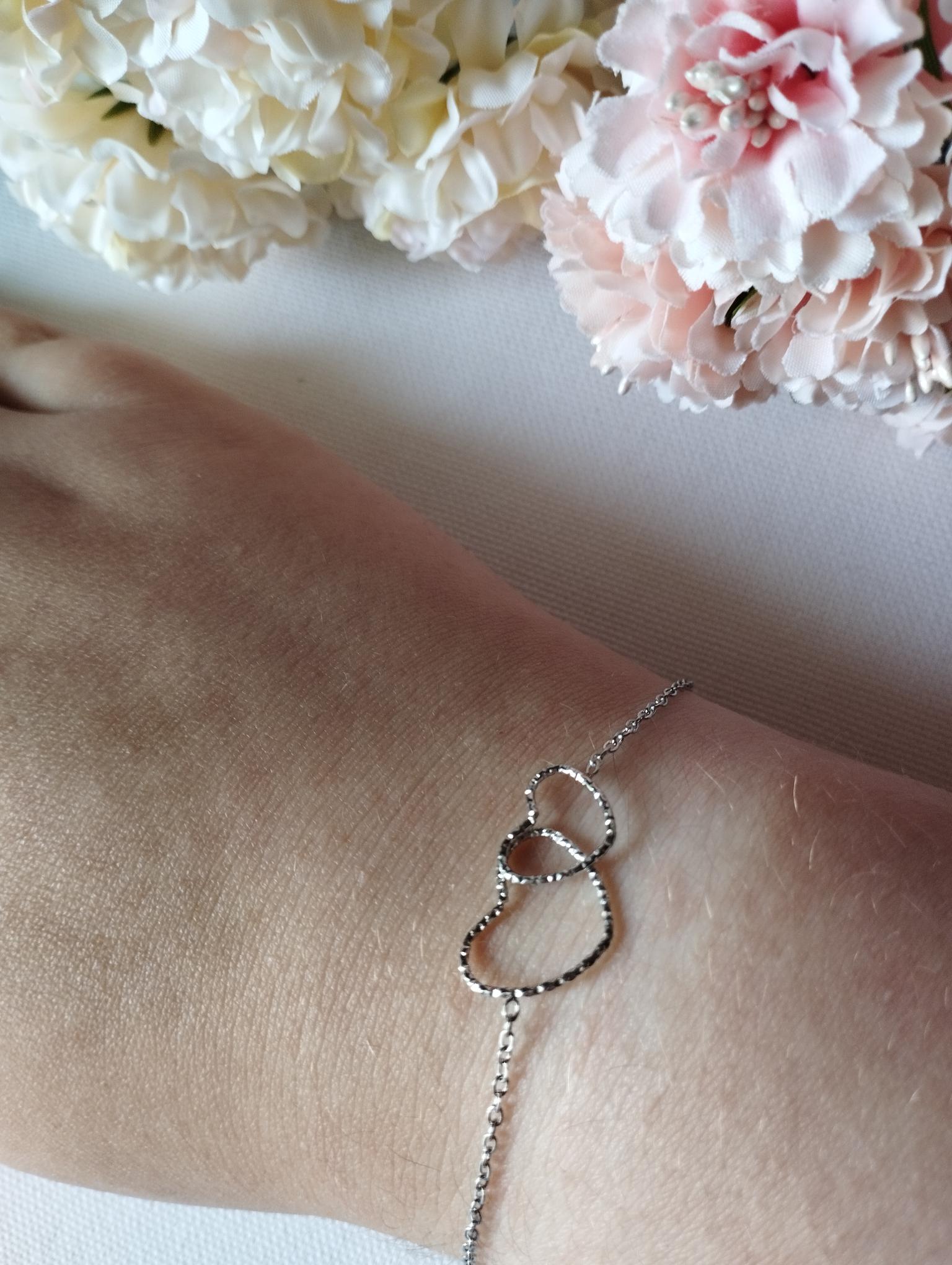 1000027952 bracelet acier inoxydable argenté femme Style Chic