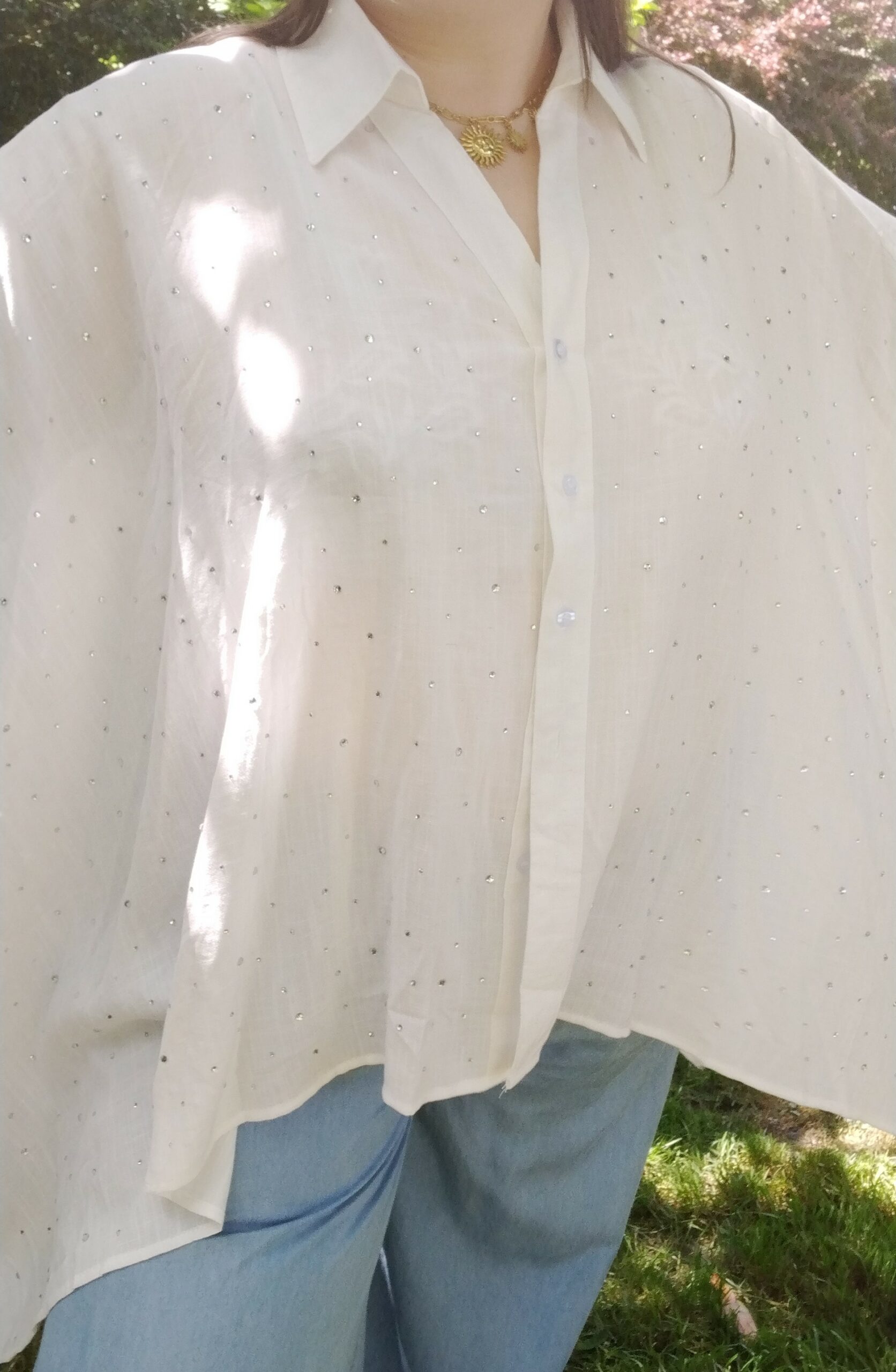 chemise grande taille femme coton Style Chic